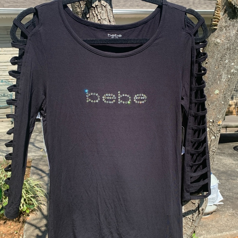 Bebe top with SWAROVSKI crystals